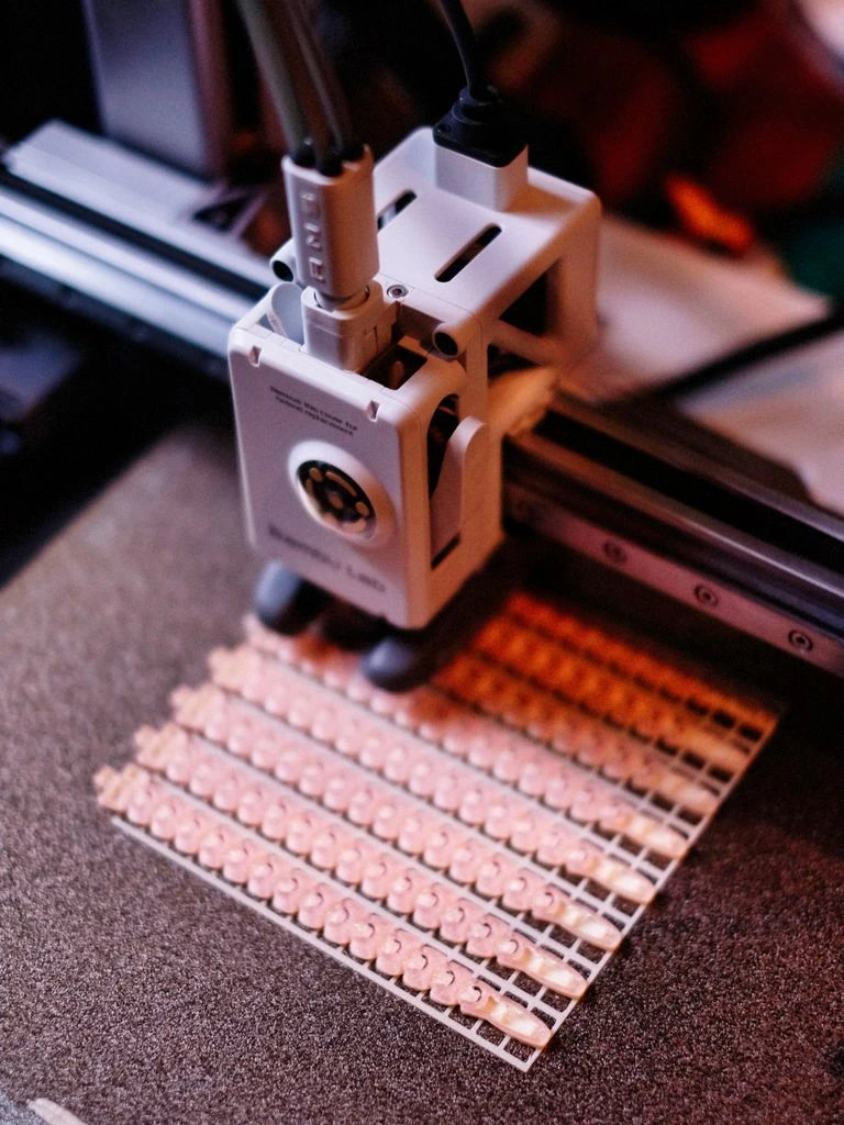 Industrial automation controller PCB inside a DIN-rail enclosure